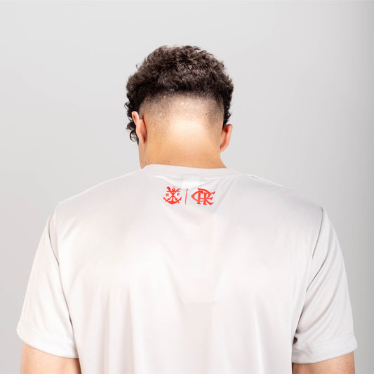 FLAMENGO - CAMISETA TORCEDOR - ECO - BRANCA