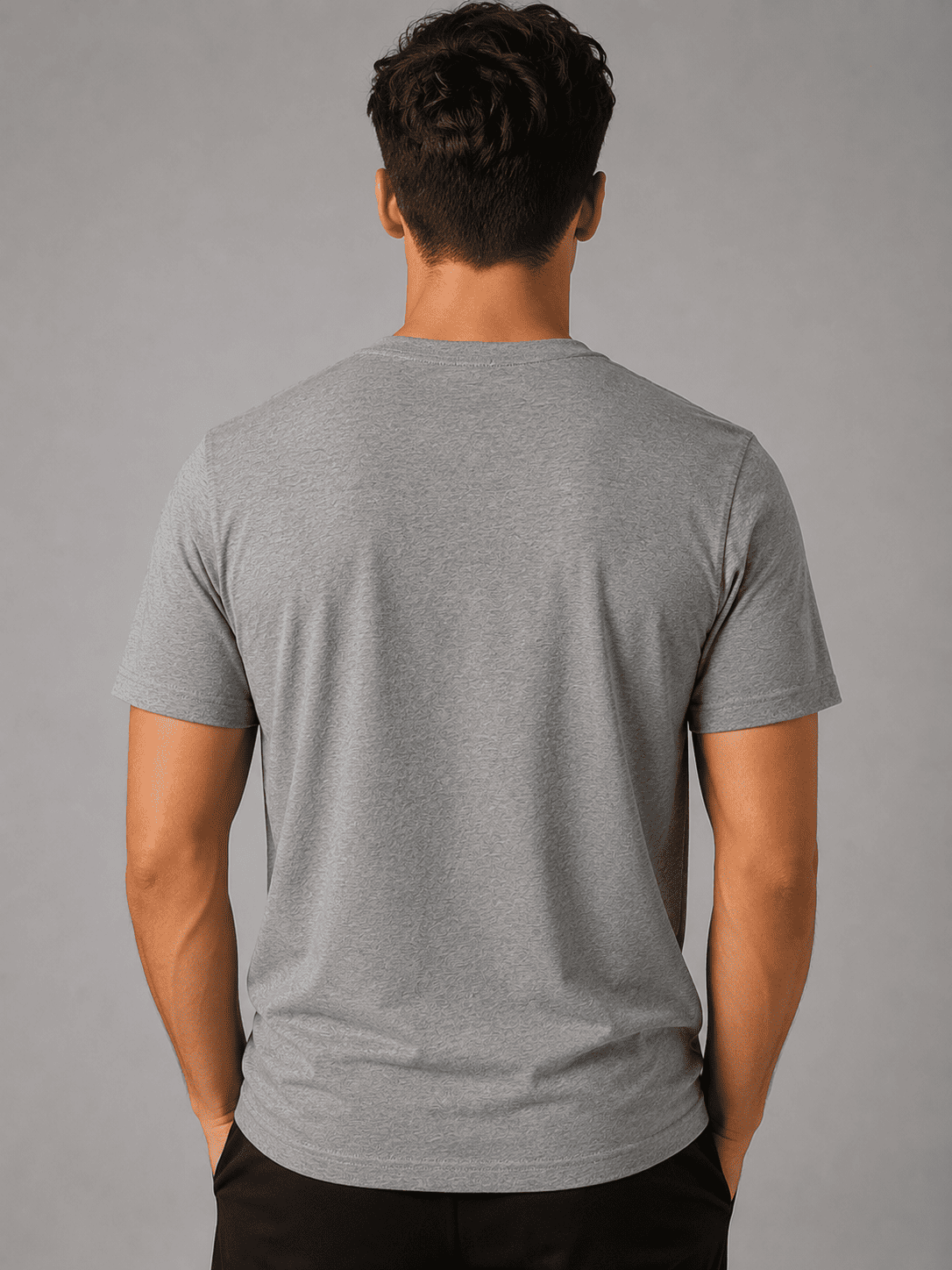 CAMISETA ESSENTIALS SMALL LOGO NO.1 MASCULINA CINZA - PUMA