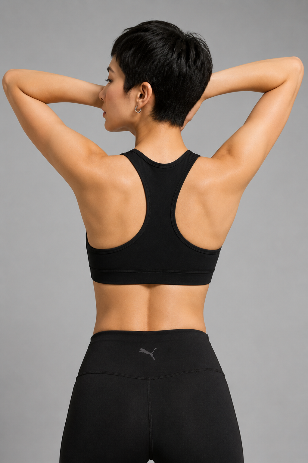 TOP DE TREINO MID IMPACT 4KEEPS PRETO - PUMA