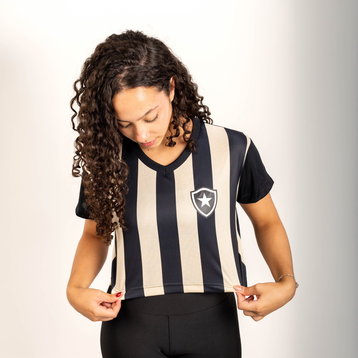 BOTAFOGO - CROPPED - MOVIMENTAR - PRETO C/ BRANCO