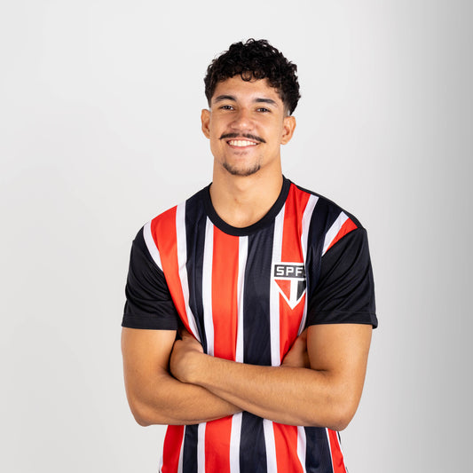 SAO PAULO - CAMISETA FEM TORCEDOR - EXULTANTE - TRICOLOR