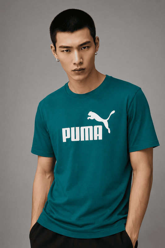 CAMISETA ESS NO.1 LOGO TEE MASC VERDE - PUMA