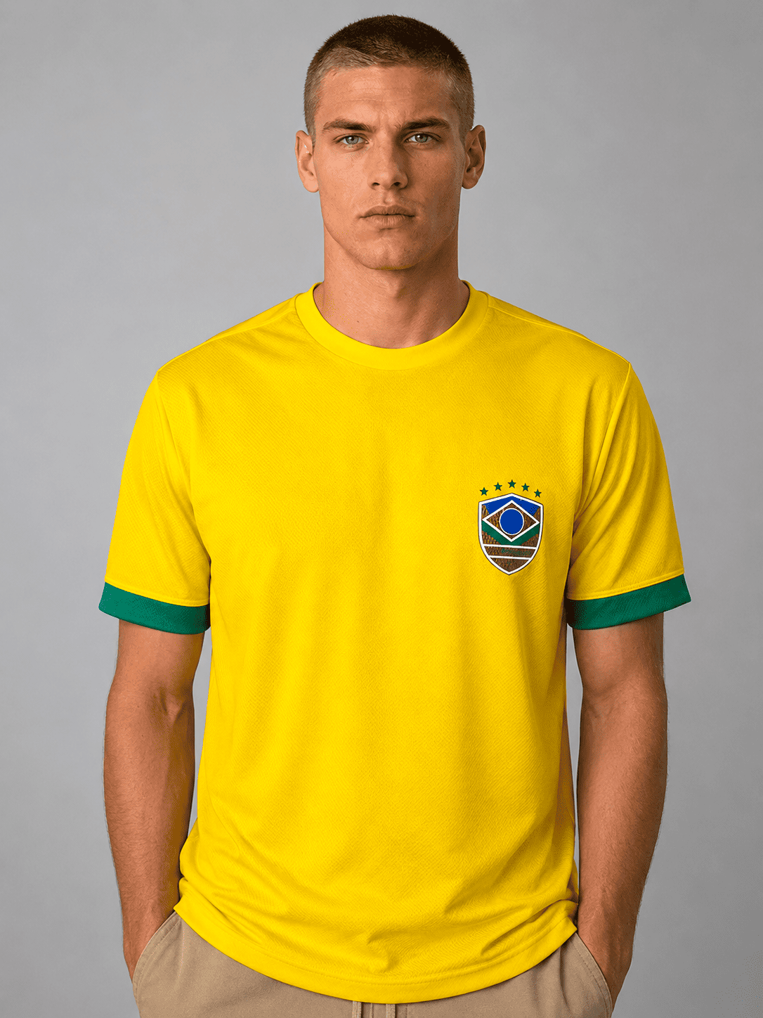 CAMISETA BRASIL COPA DRY