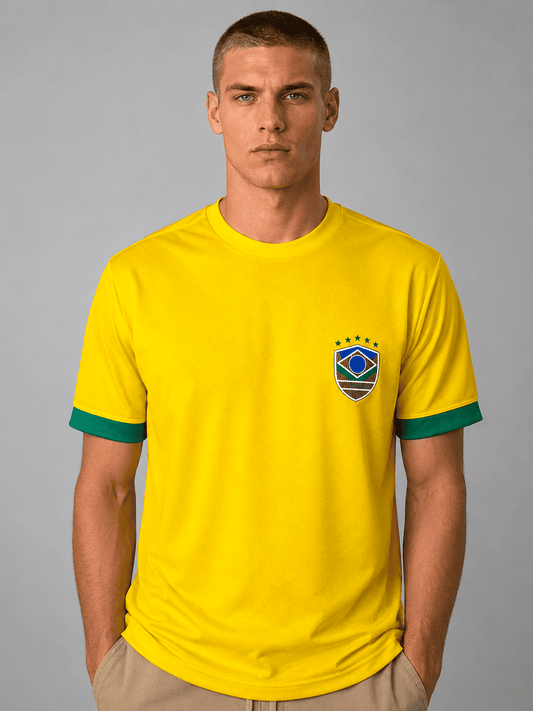 CAMISETA BRASIL COPA DRY