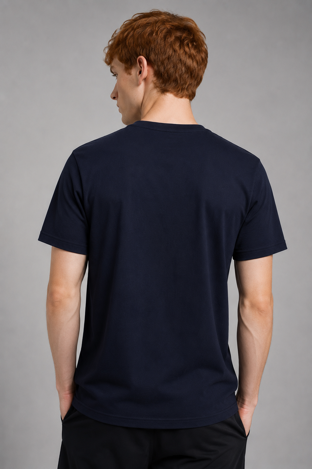 CAMISETA  ESS NO.1  LOGO TEE AZUL MARINHO -  PUMA