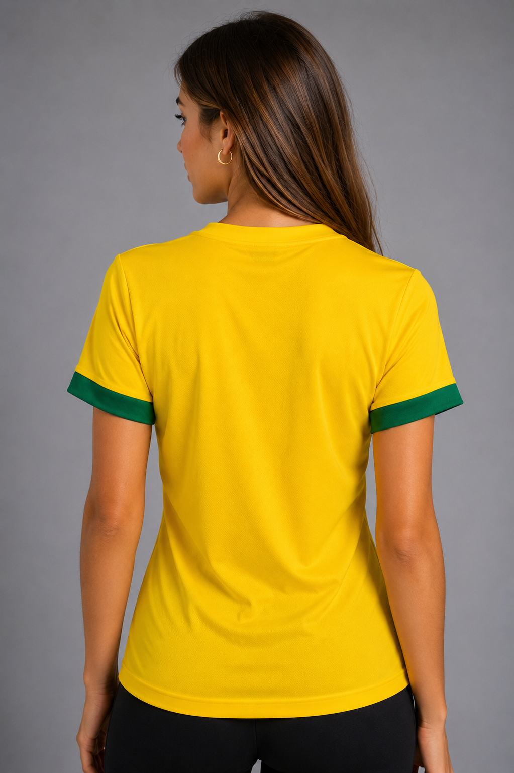 CAMISETA BABYLOOK BRASIL COPA DRY