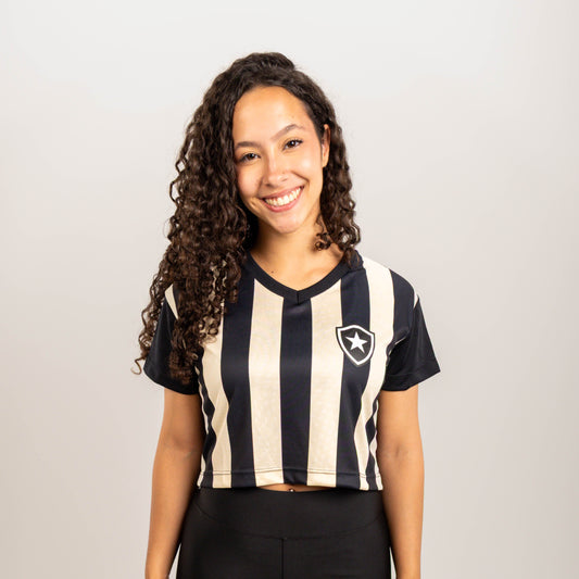 BOTAFOGO - CROPPED - MOVIMENTAR - PRETO C/ BRANCO